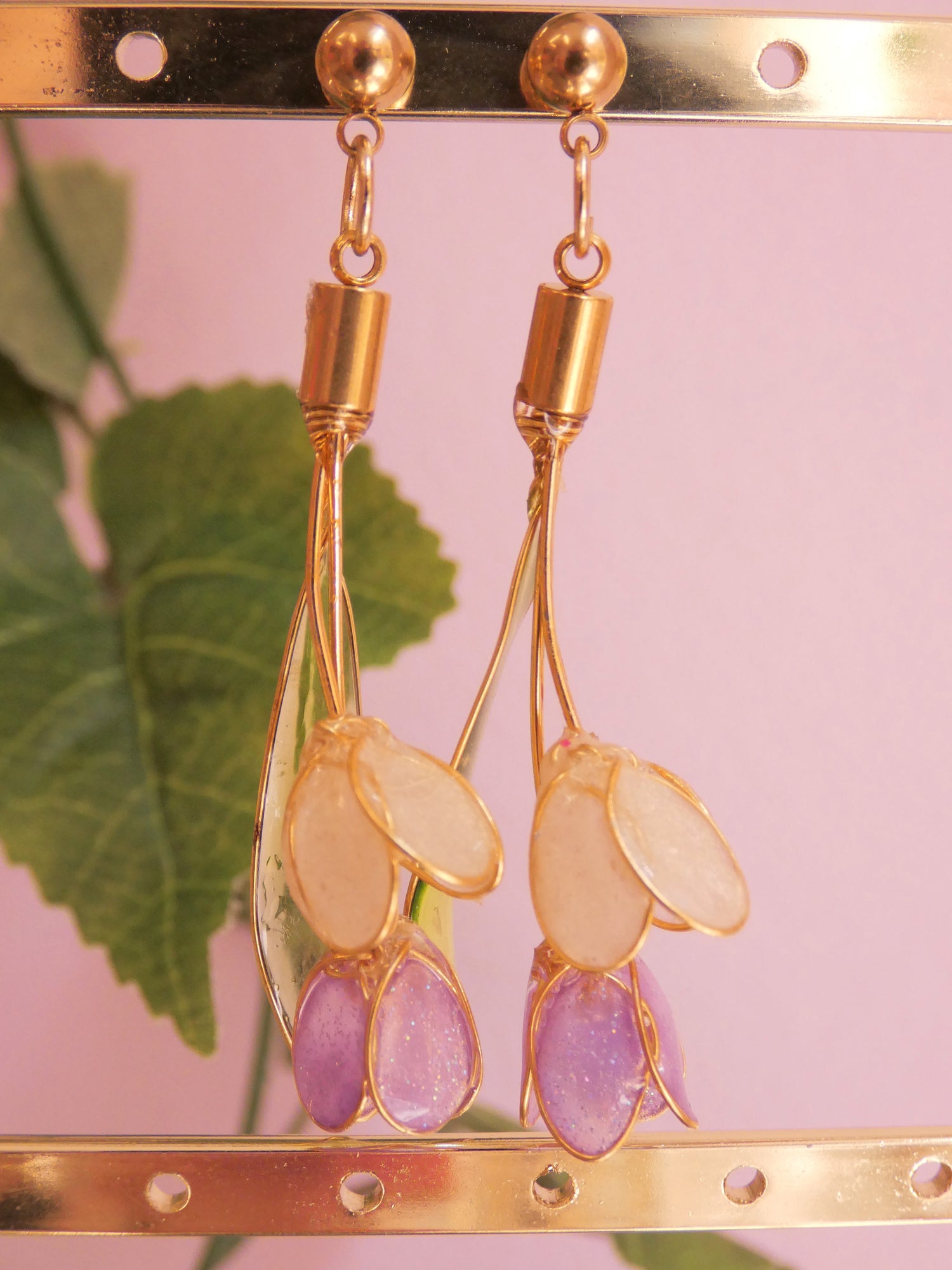 Tulip Bouquet Earrings