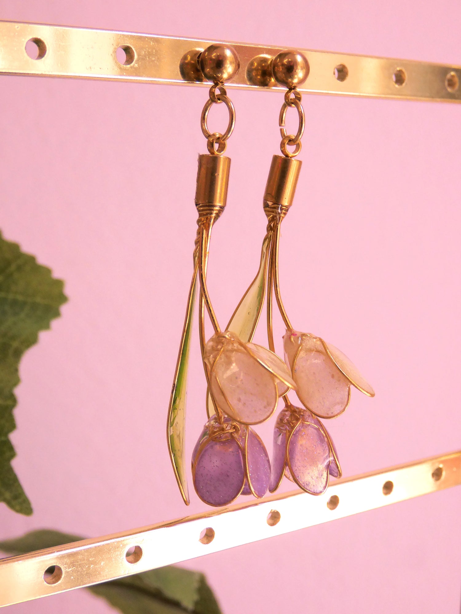 Tulip Bouquet Earrings