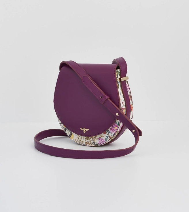 Borsa tracolla prugna