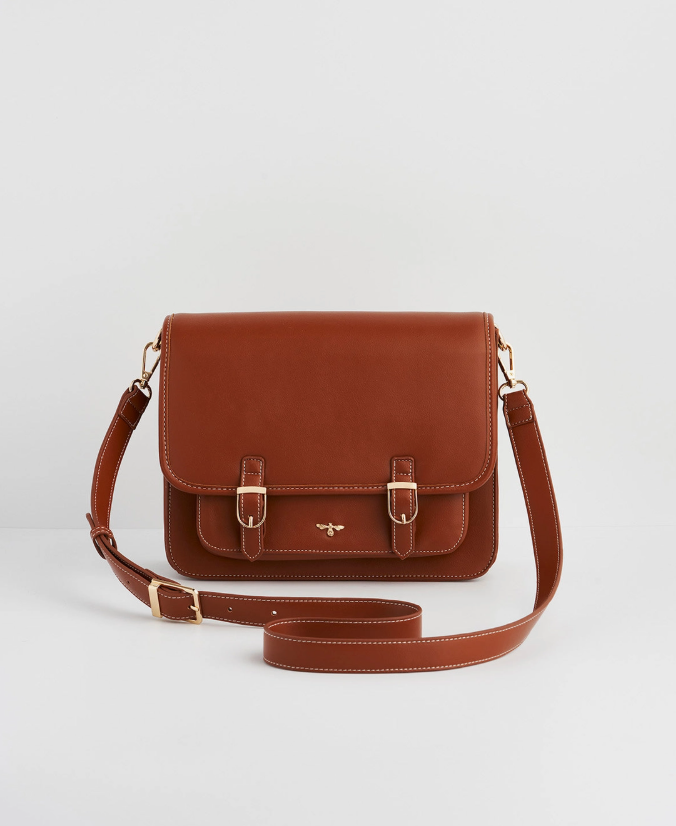 Cartella color cuoio