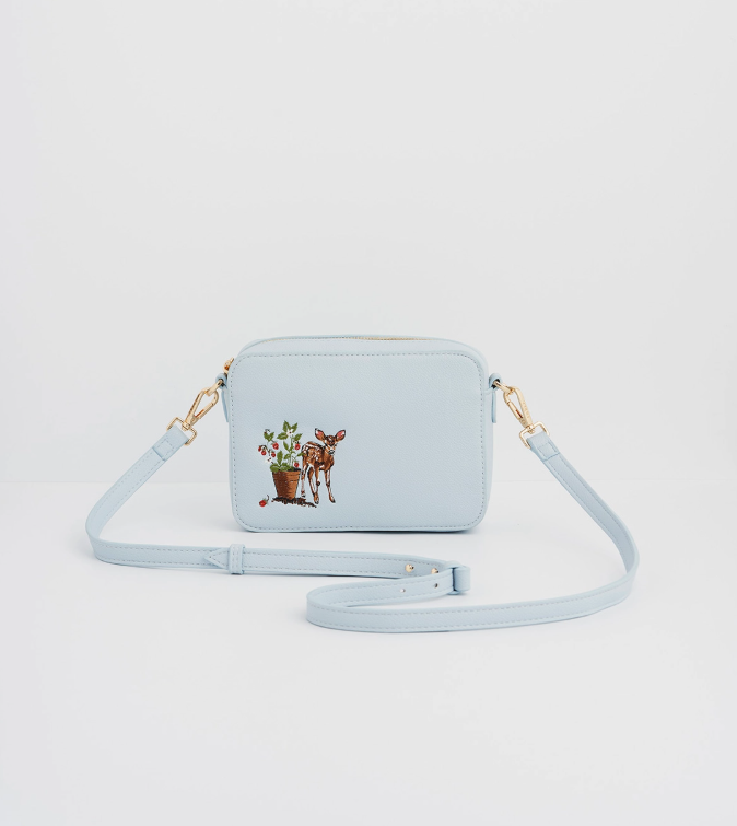 Borsa a Tracolla Charlotte Strawberry & Fawn Blue