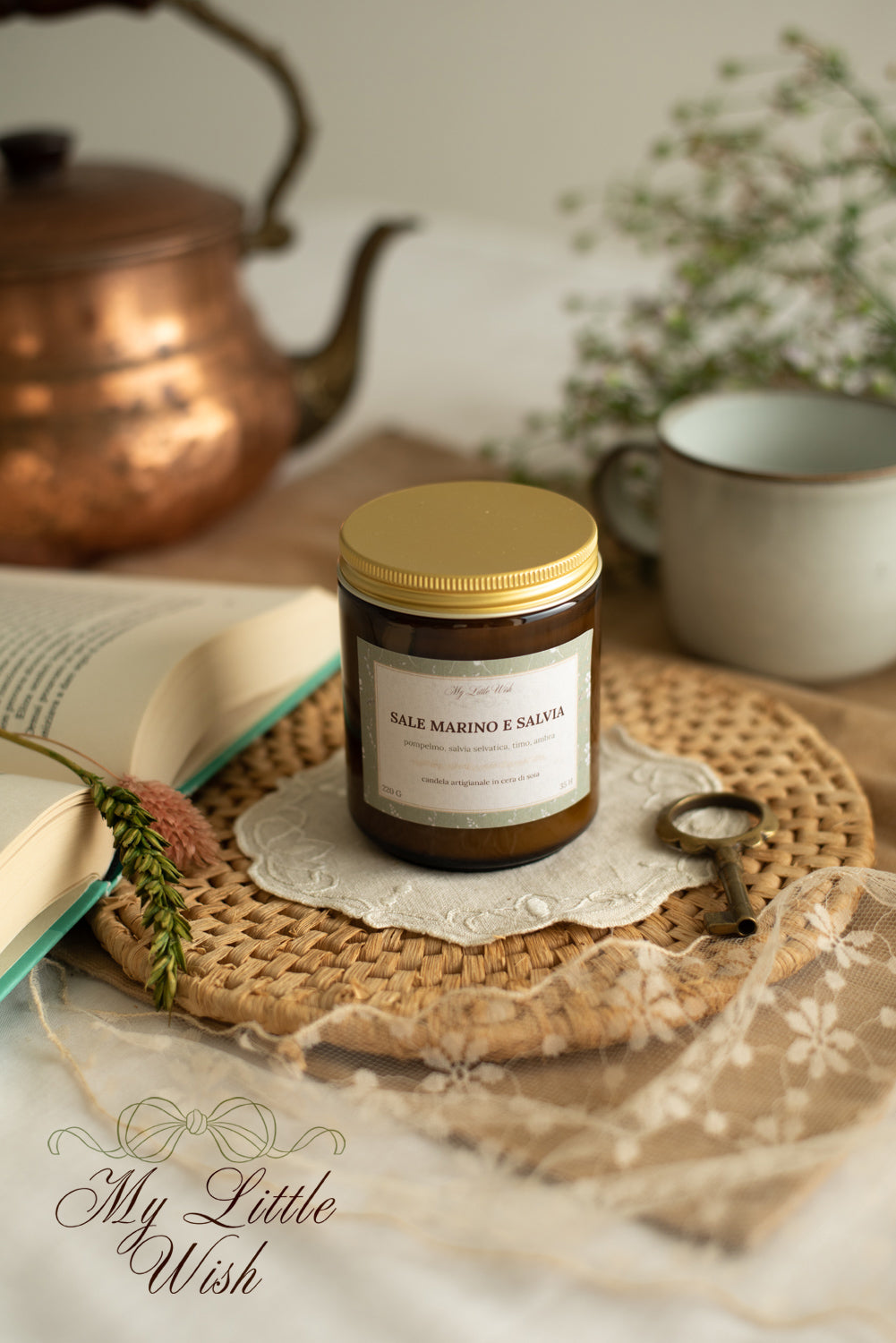 Sea Salt and Sage Candle