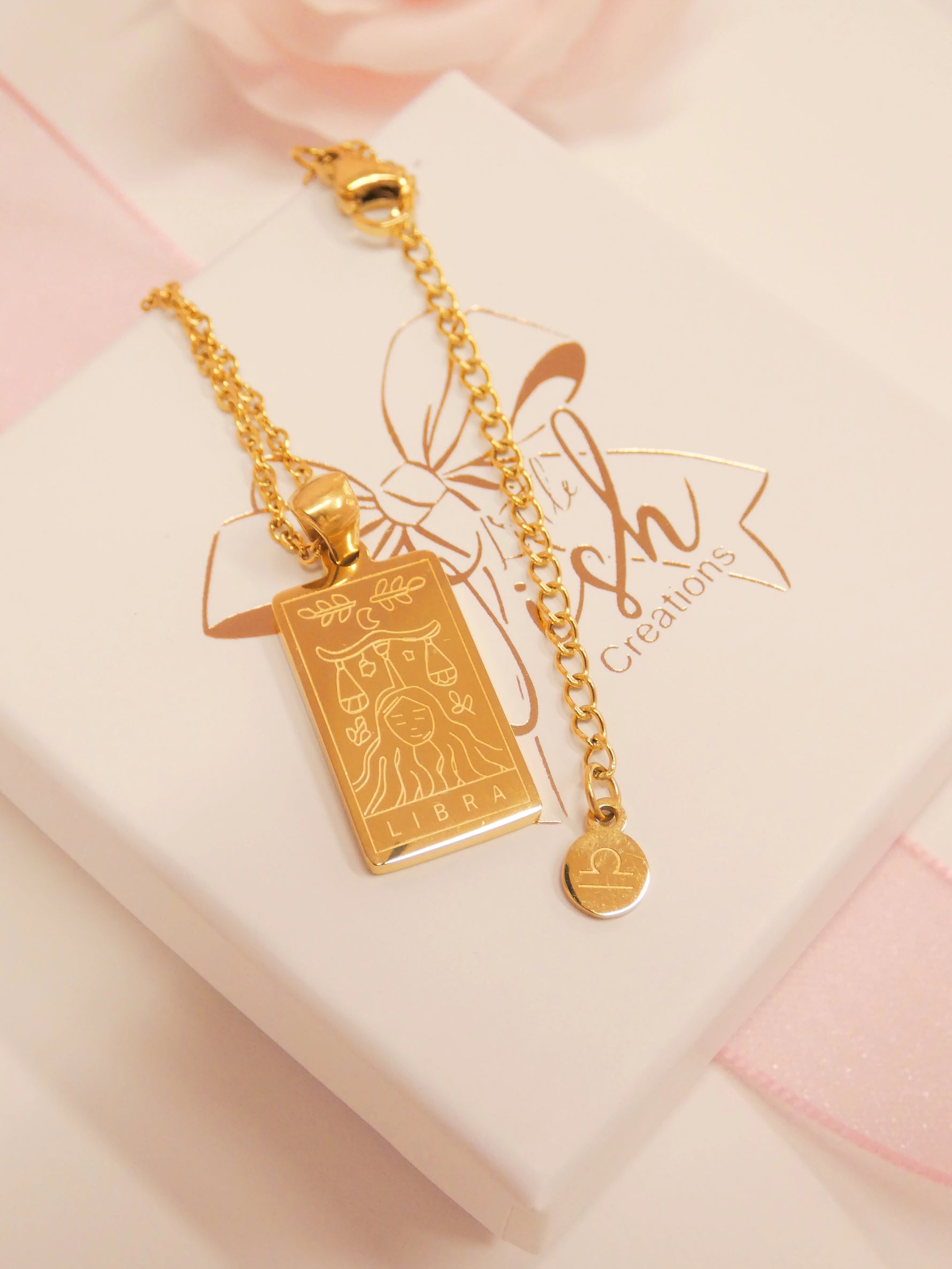Collana con Tarocco Bilancia - My Little Wish