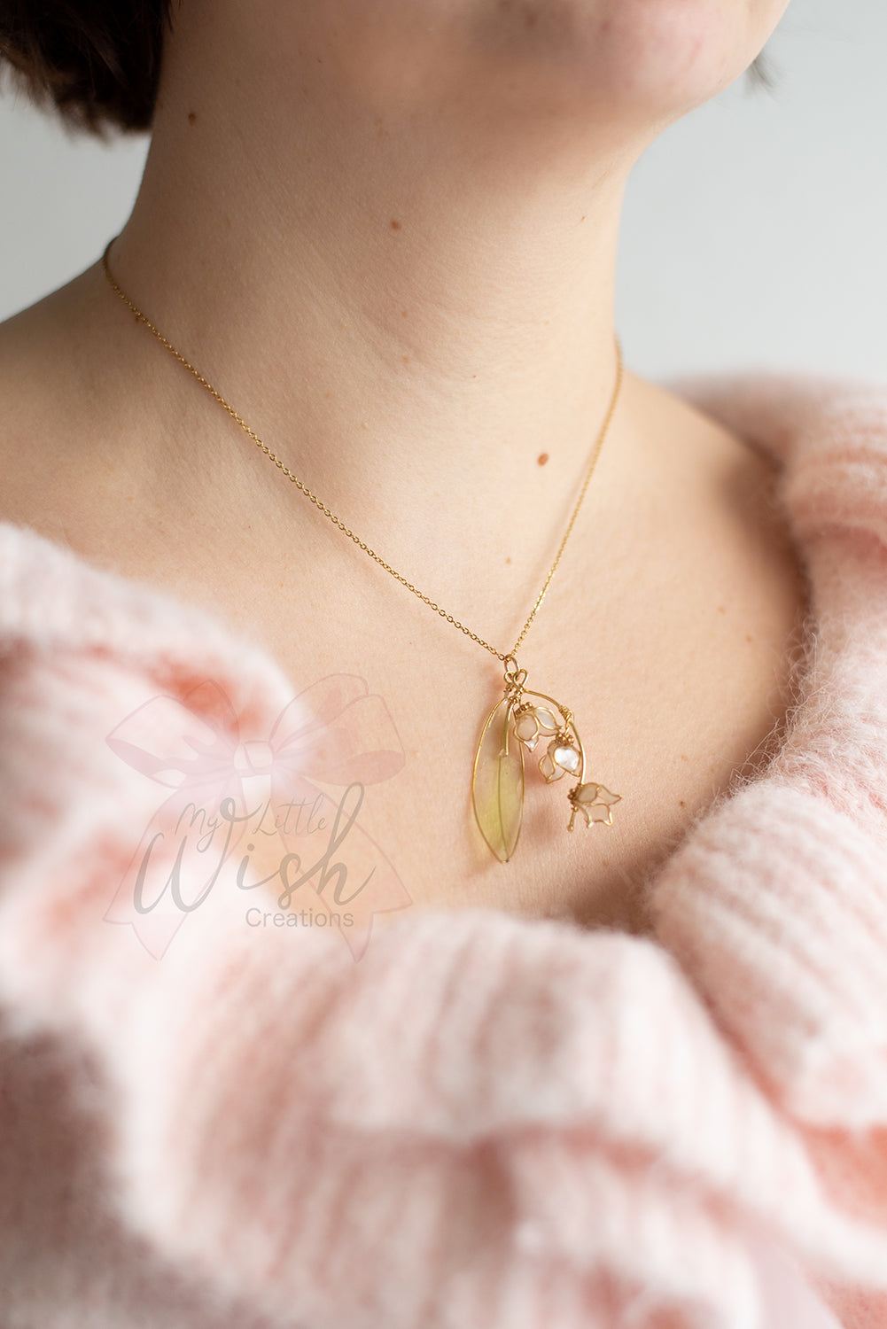 Collana Mughetti oro