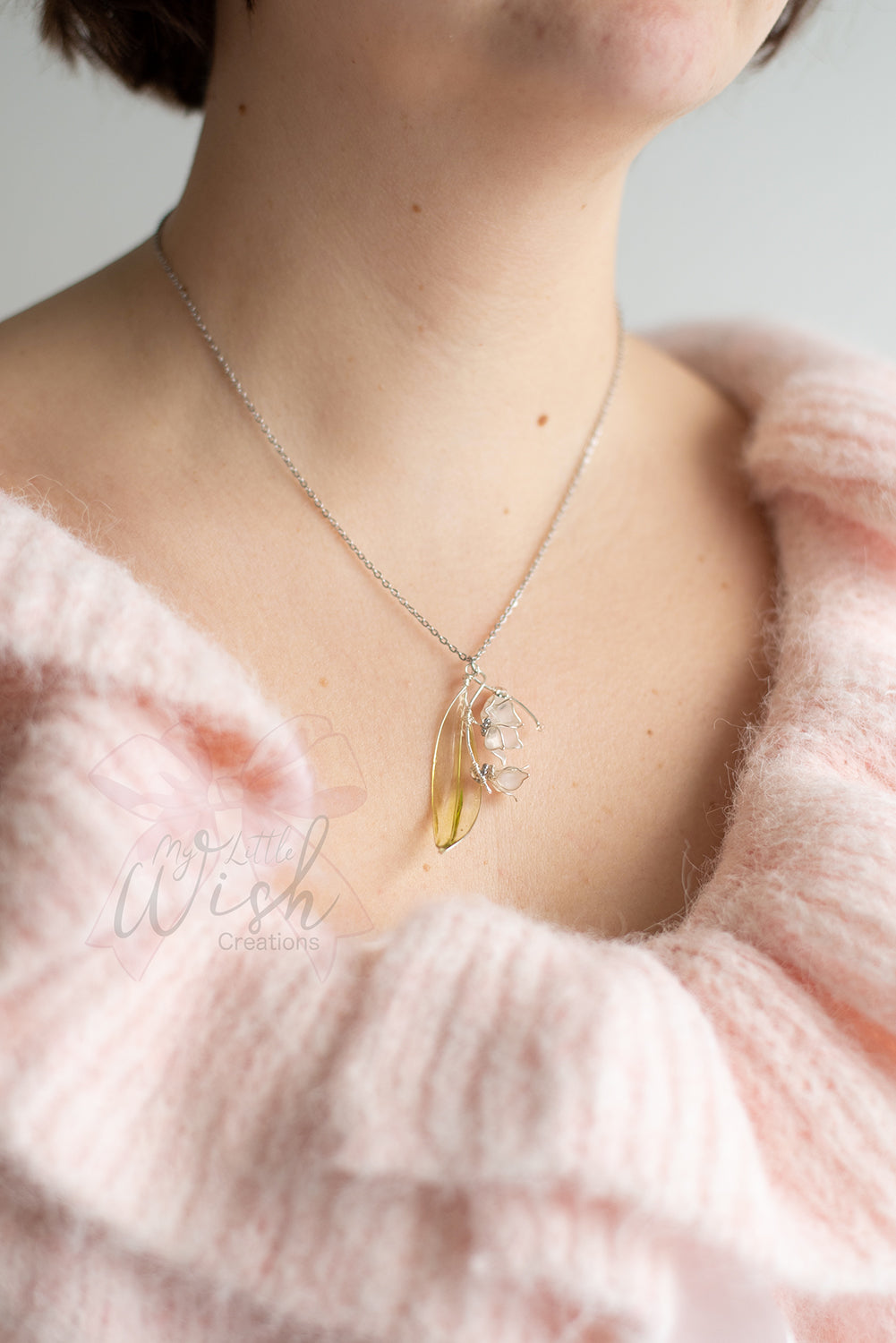 Collana Mughetti Argento