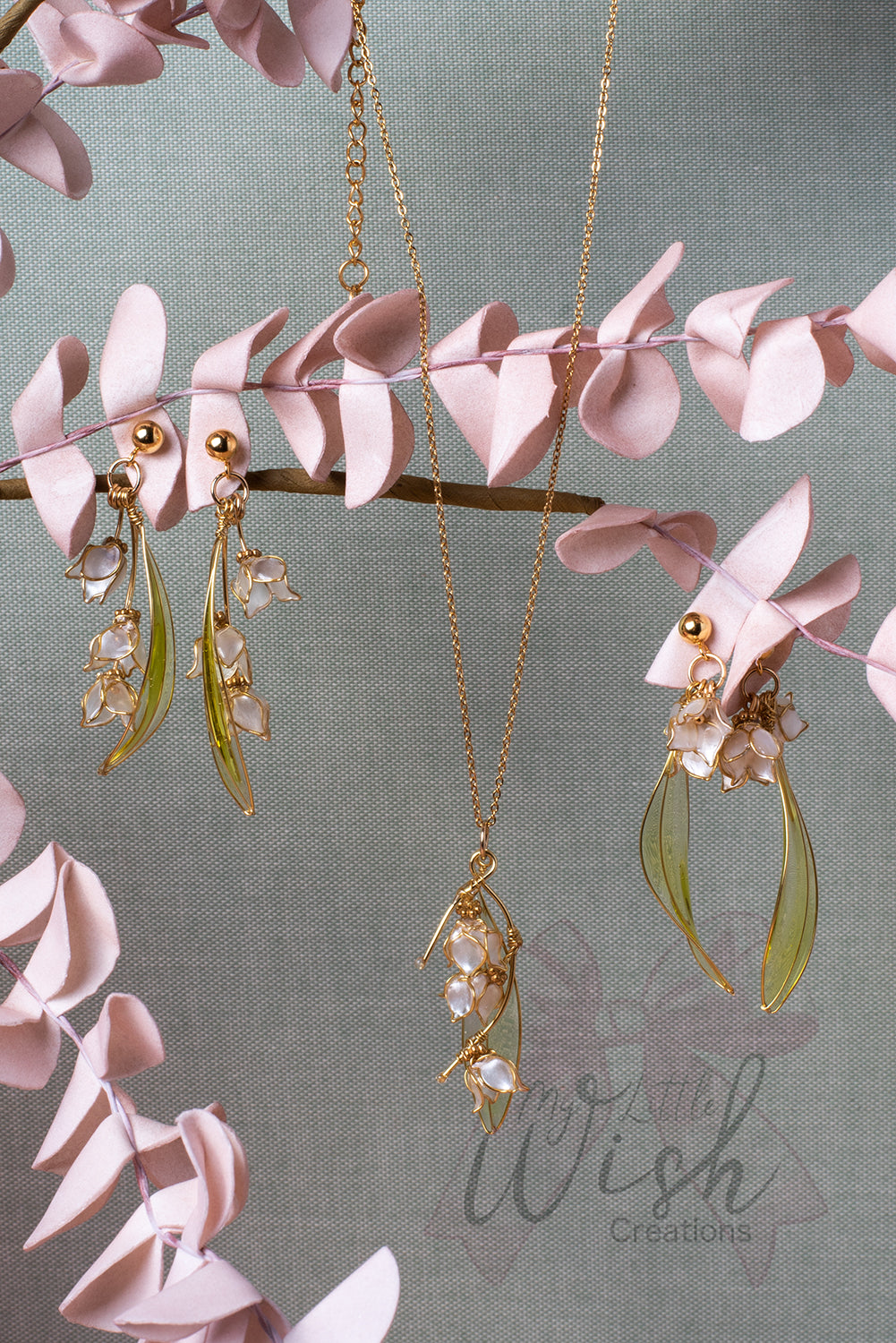 Collana Mughetti oro