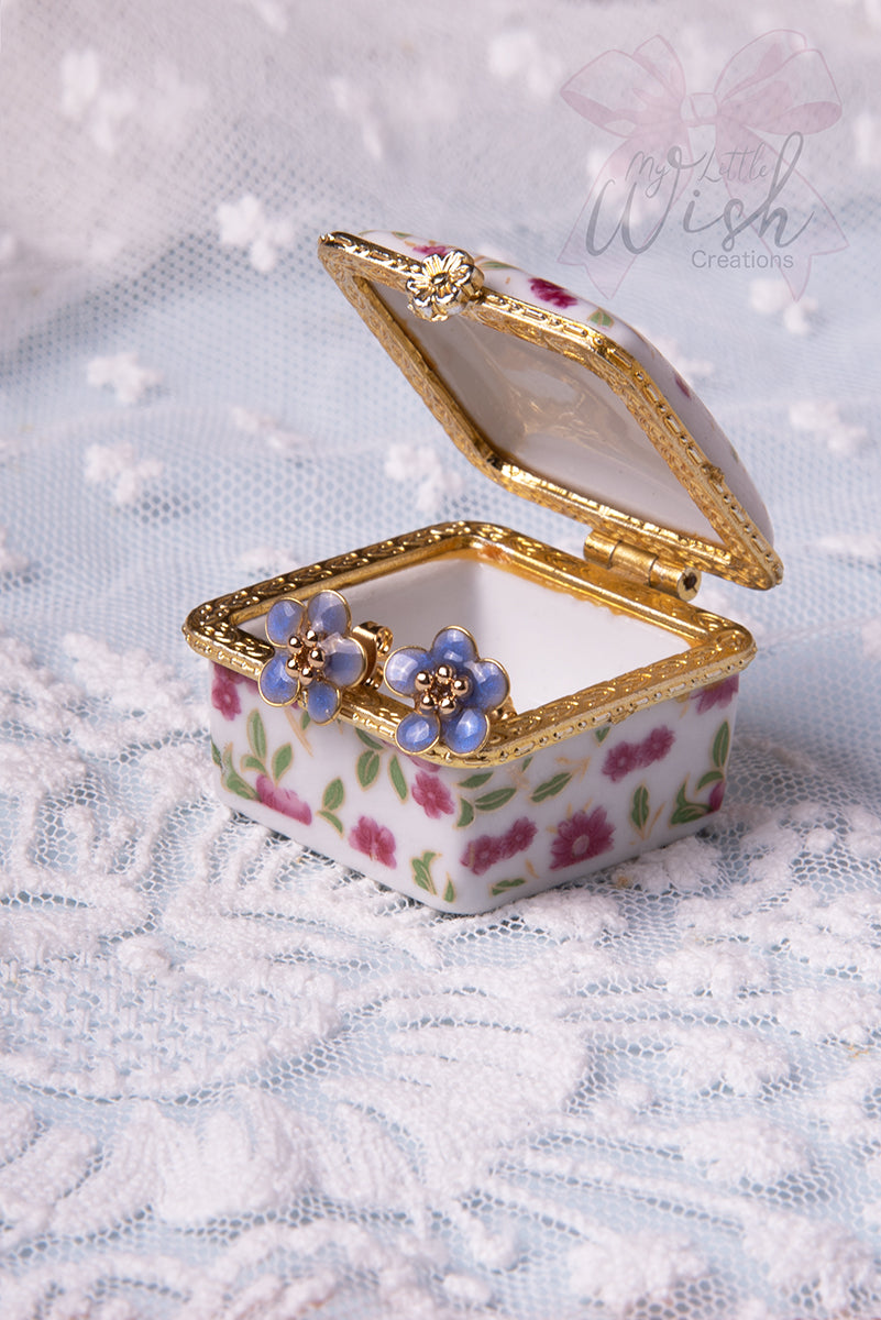 Orecchini Nontiscordardimè