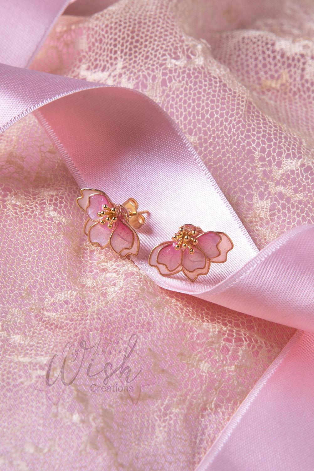 Orecchini Hana Sakura double